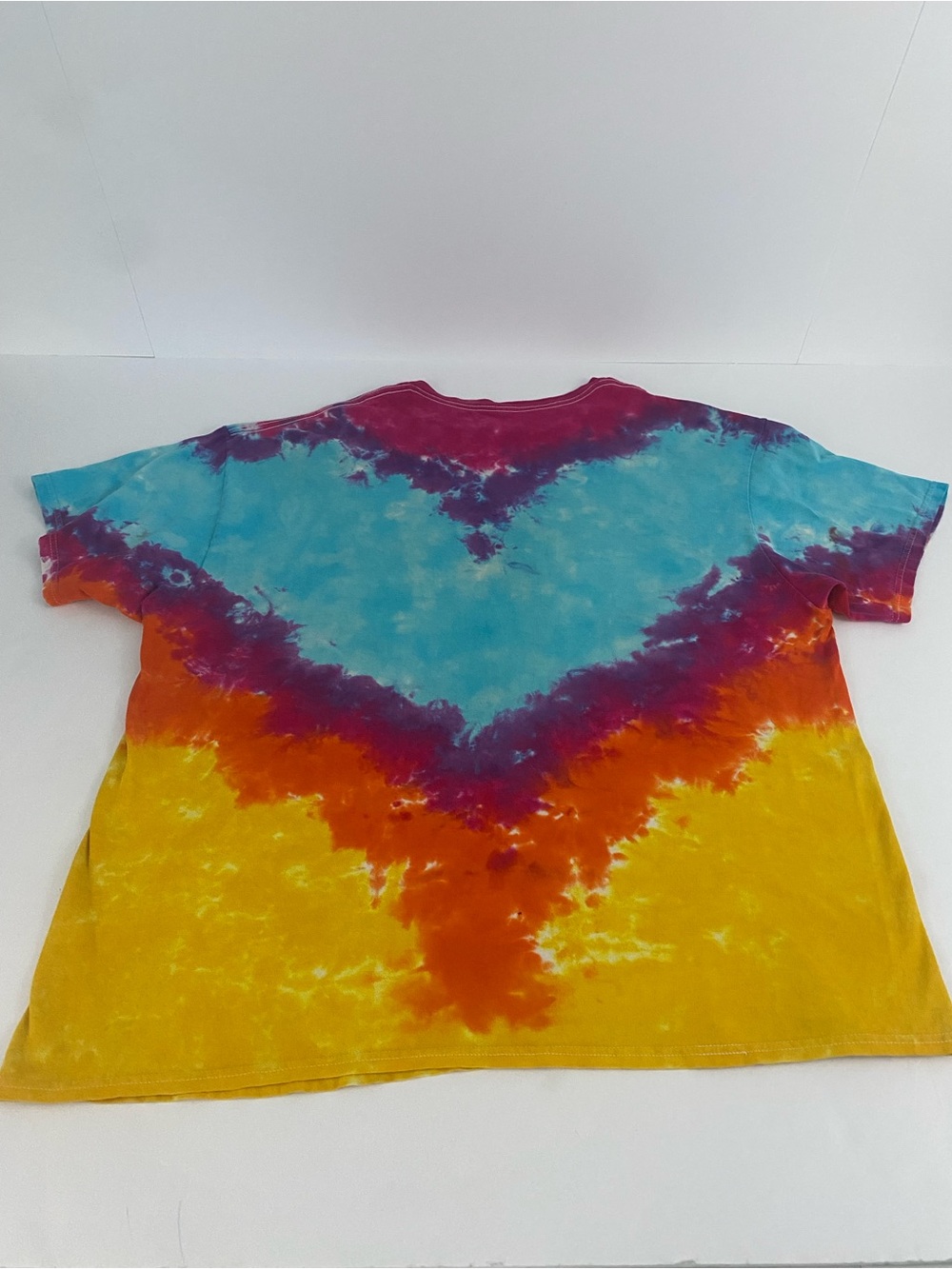 Vintage Liquid Blue Jimi Hendrix Axis Bold Tie-Dye T-Shirt size xxl - Picture 7 of 10